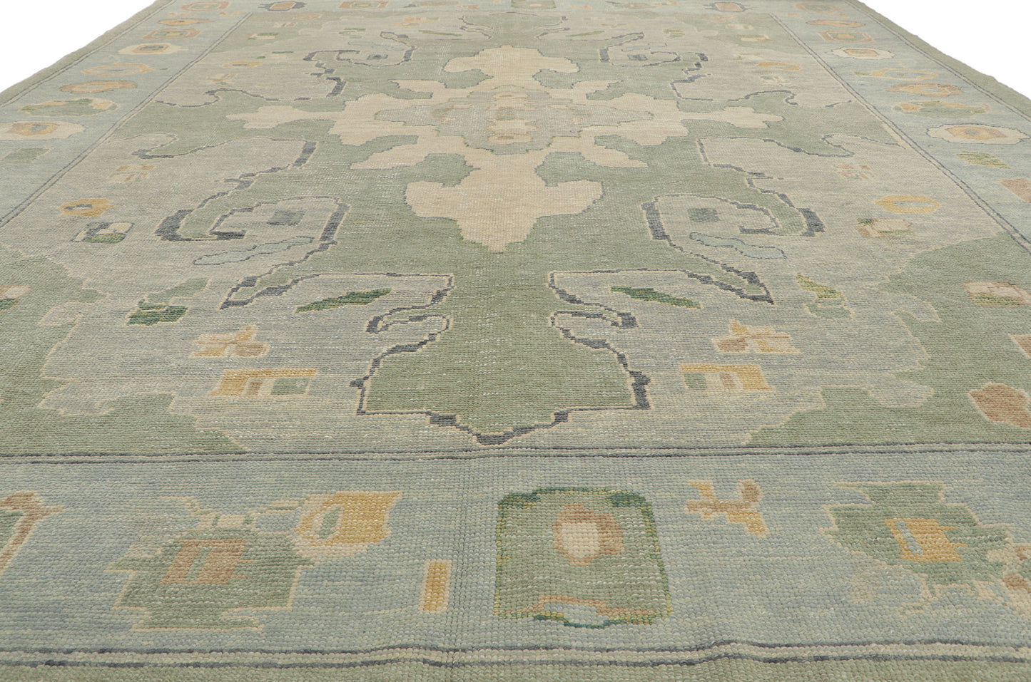 10 x 13 Turkish Oushak Rug 53799