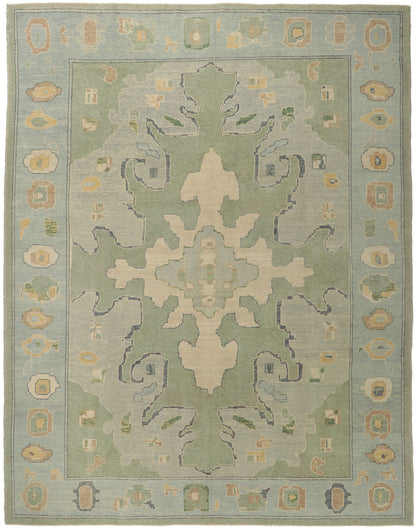 10 x 13 Turkish Oushak Rug 53799