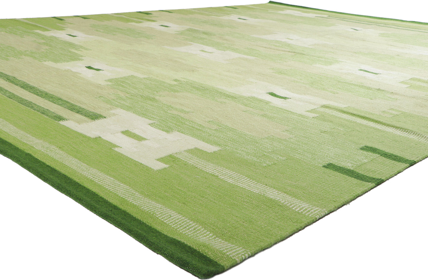 10 x 13 Swedish Inspired Kilim Rug 30815
