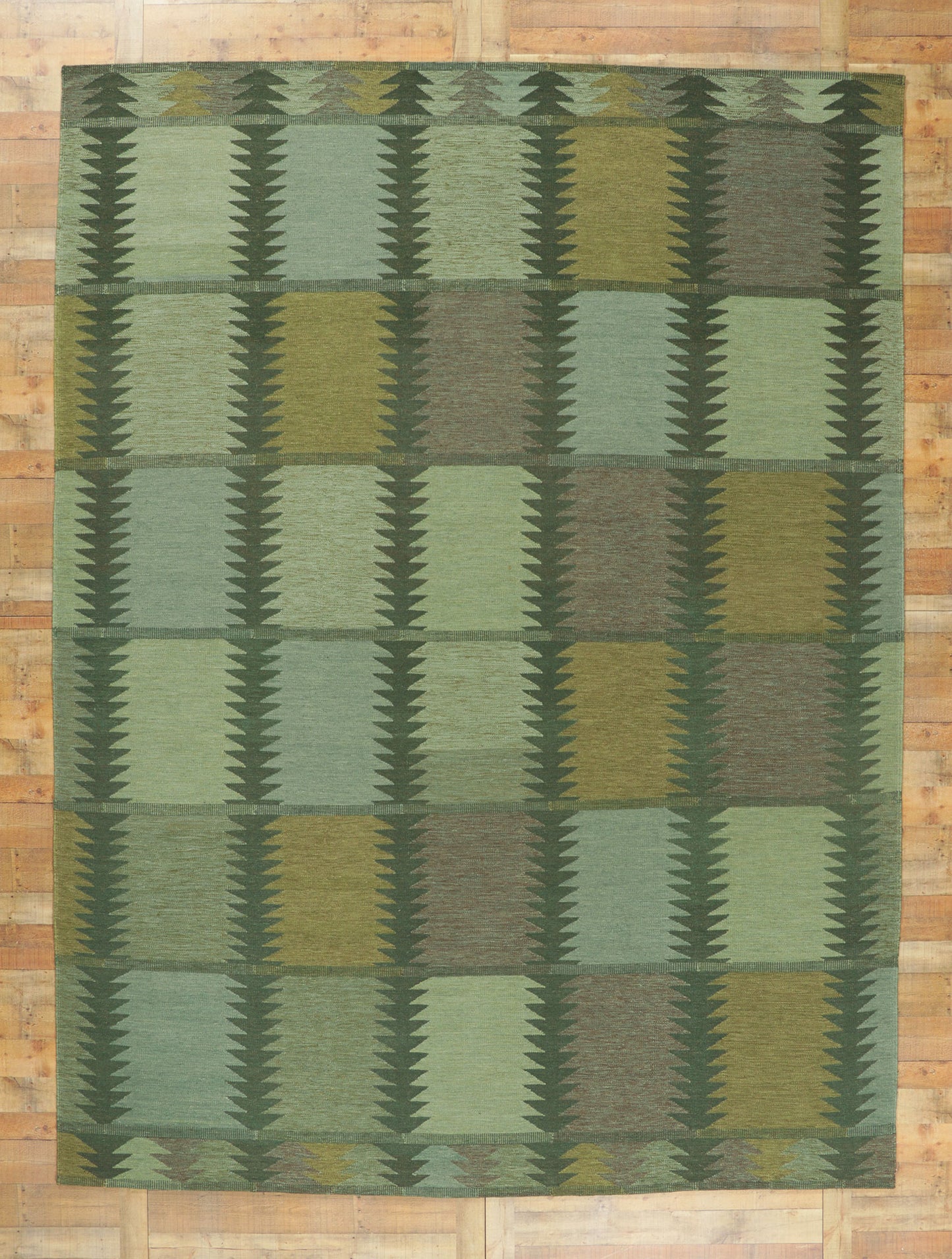 10 x 13 Swedish Inspired Kilim Rug 30841