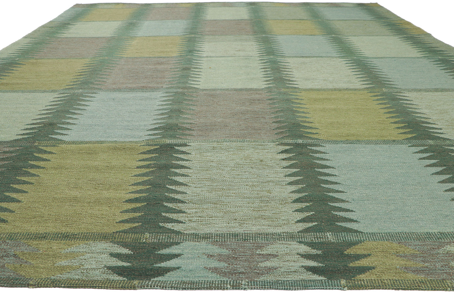 10 x 13 Swedish Inspired Kilim Rug 30841