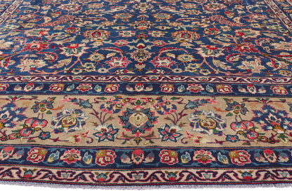 10 x 13 Vintage Persian Isfahan Rug 61207