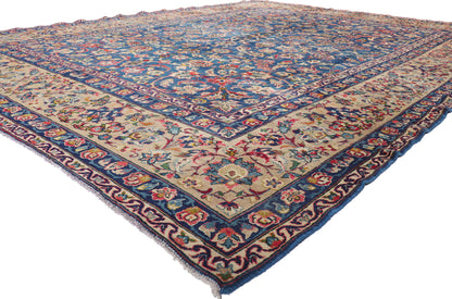 10 x 13 Vintage Persian Isfahan Rug 61207