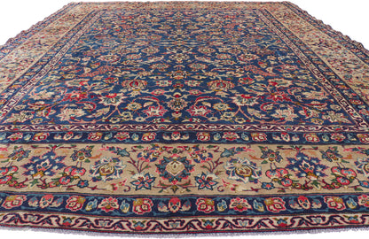 10 x 13 Vintage Persian Isfahan Rug 61207