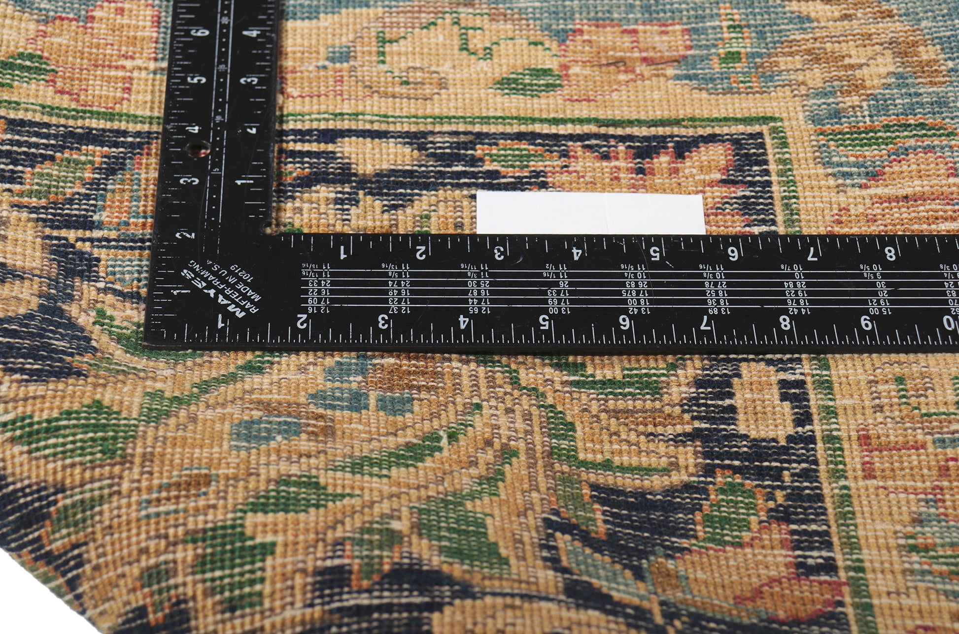 10 x 13 Vintage Persian Mashhad Rug 76324