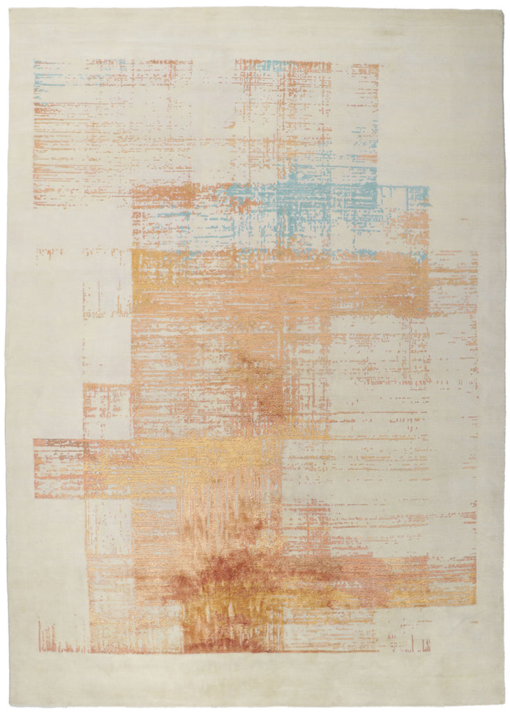 10 x 14 Contemporary Abstract Rug 30890