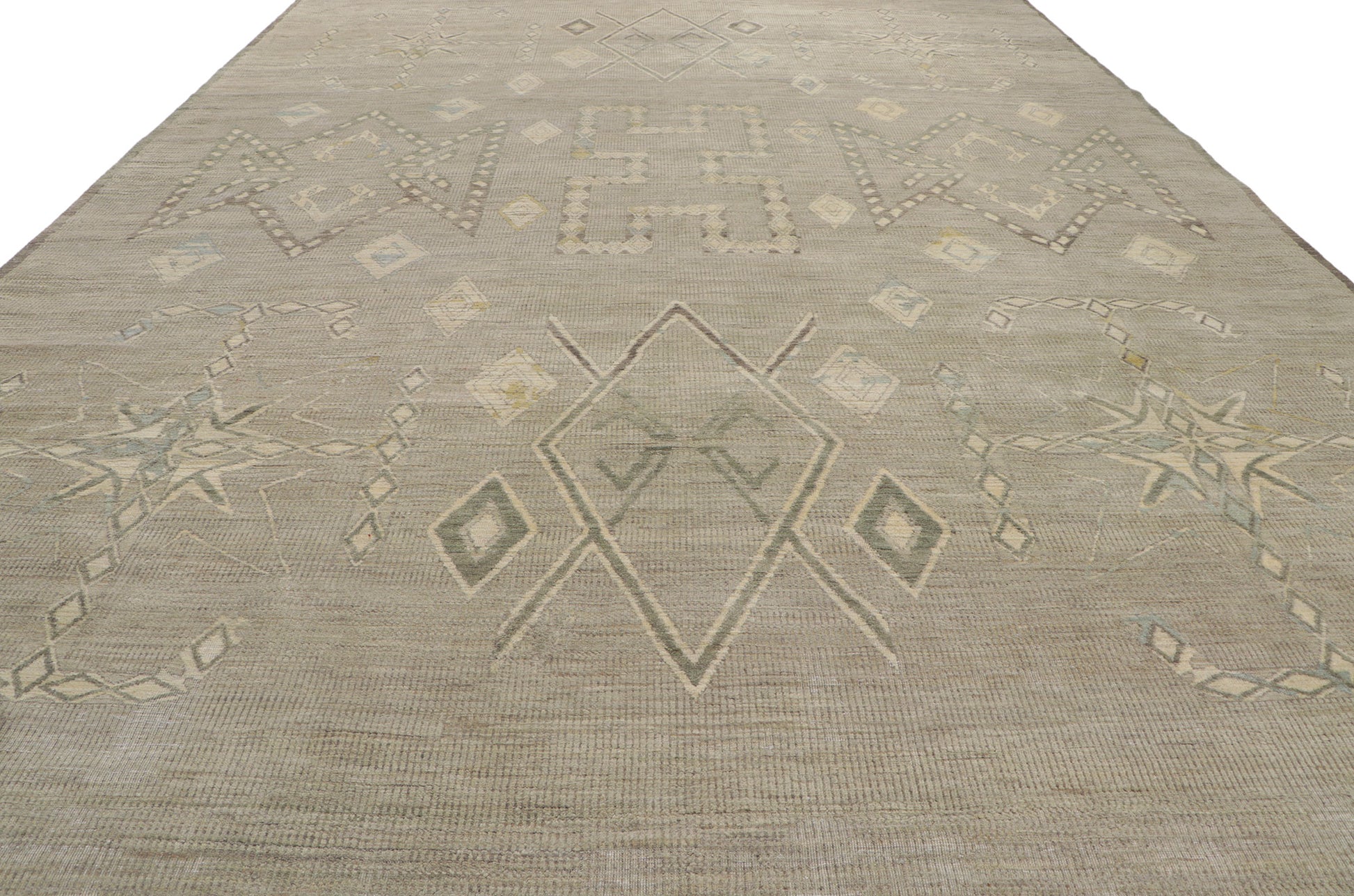 10 x 14 Vintage-Inspired Distressed Rug 30833