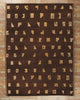 10 x 14 Earth-Tone Moroccan Rug 80810