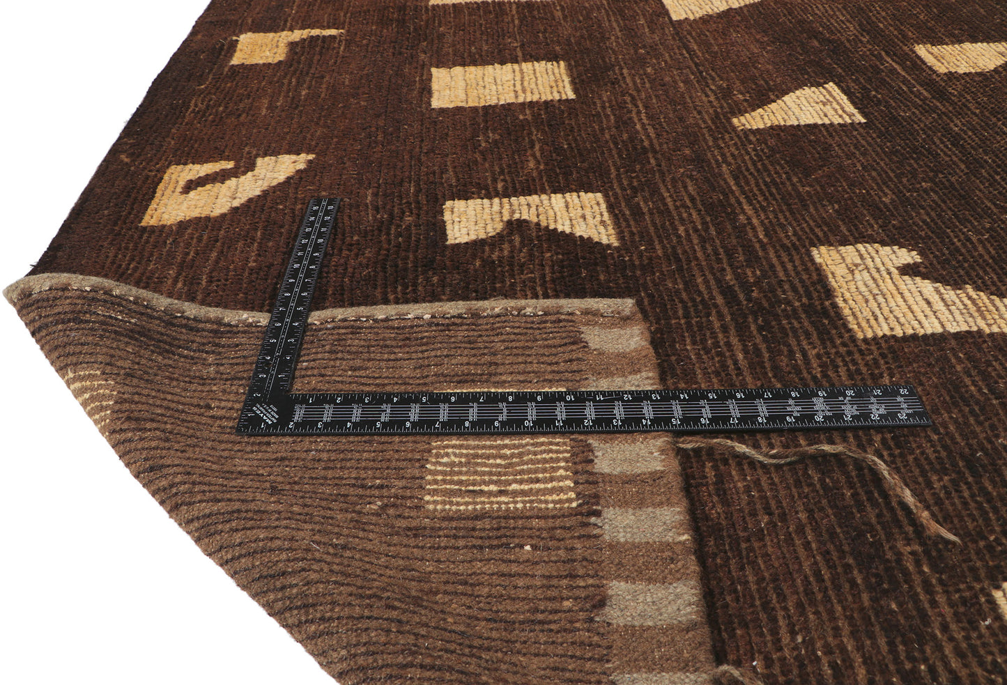 10 x 14 Earth-Tone Moroccan Rug 80810