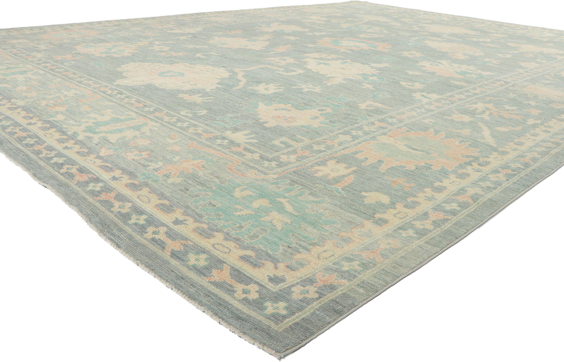10 x 14 Colorful Oushak Rug 80921