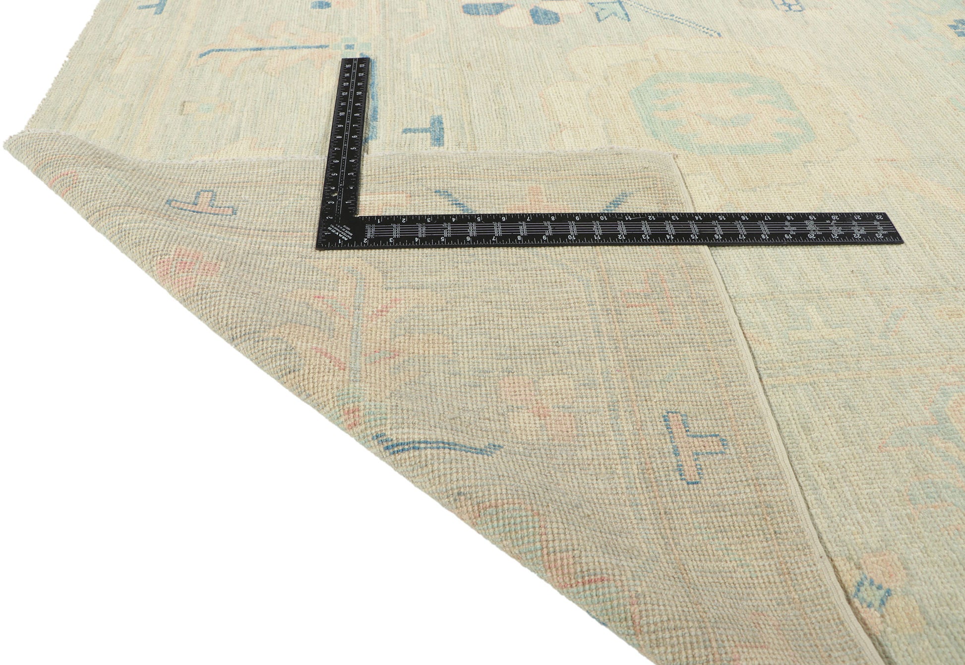 10 x 14 Vintage-Inspired Oushak Rug 80925