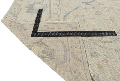 10 x 14 Vintage-Inspired Oushak Rug 80926