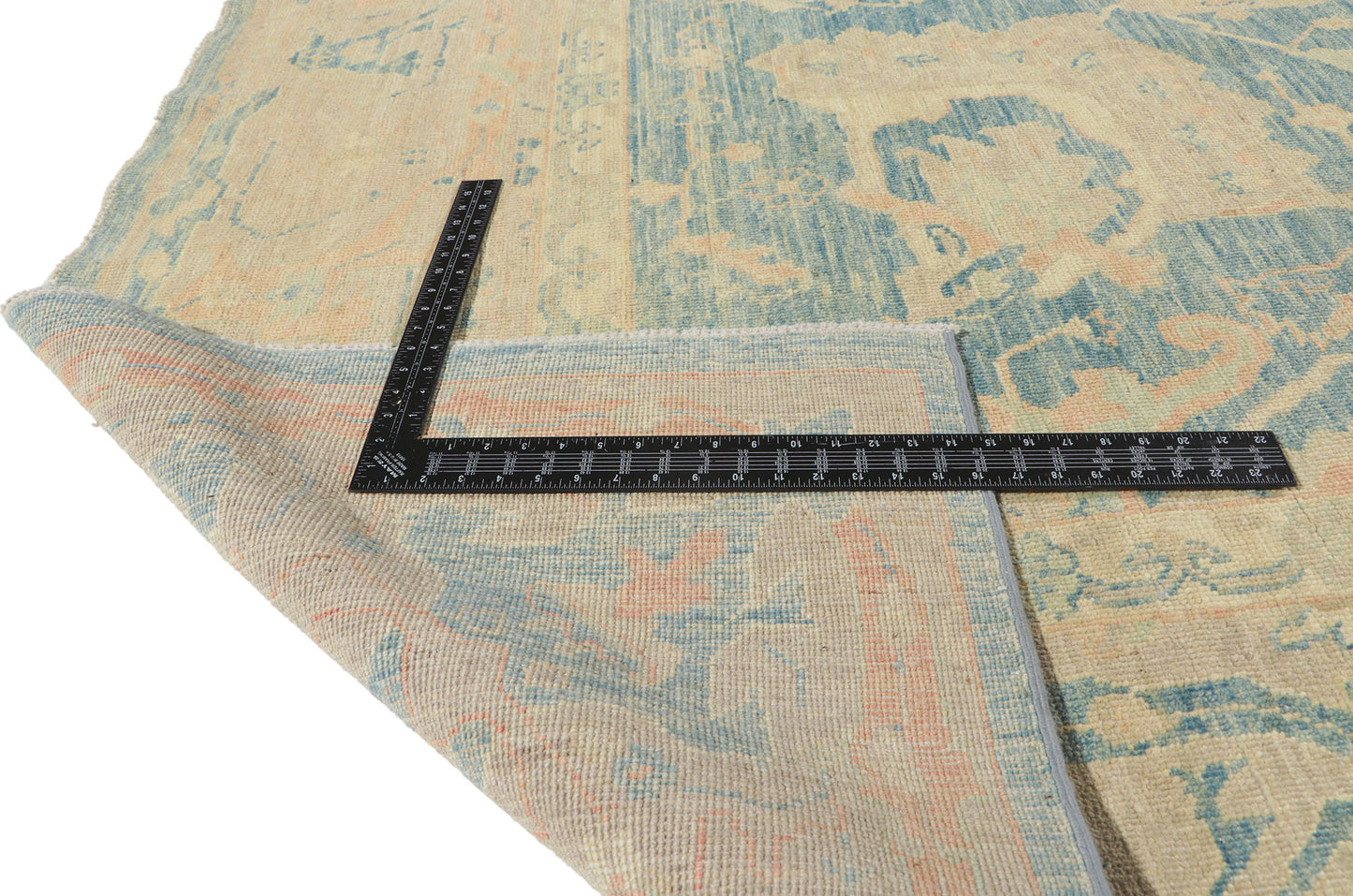 10 x 14 Vintage-Inspired Oushak Rug 80928
