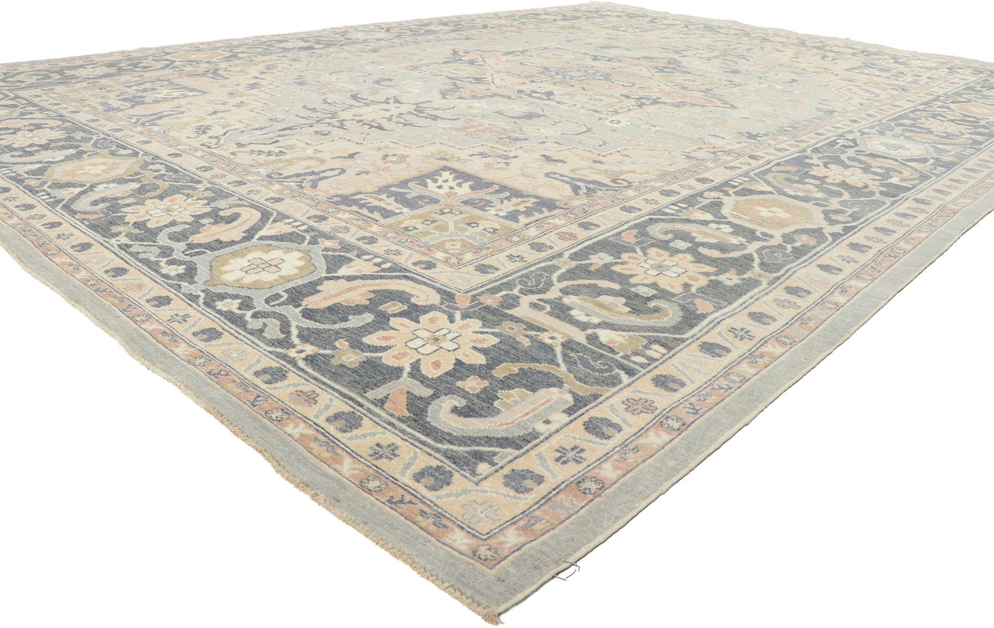 10 x 14 Modern Pakistani Heriz Rug 80944