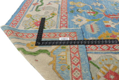 10 x 14 Contemporary Turkish Oushak Rug 52811