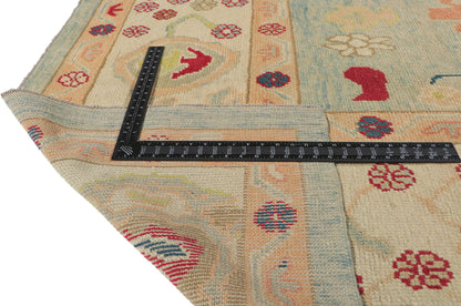 10 x 14 Colorful Turkish Oushak Rug 53813