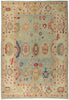 10 x 14 Colorful Turkish Oushak Rug 53813