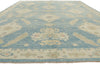 10 x 14 Blue Turkish Oushak Rug 53822