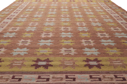 10 x 14 Swedish Inspired Kilim Rug 30792
