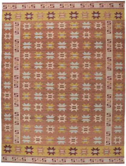 10 x 14 Swedish Inspired Kilim Rug 30792