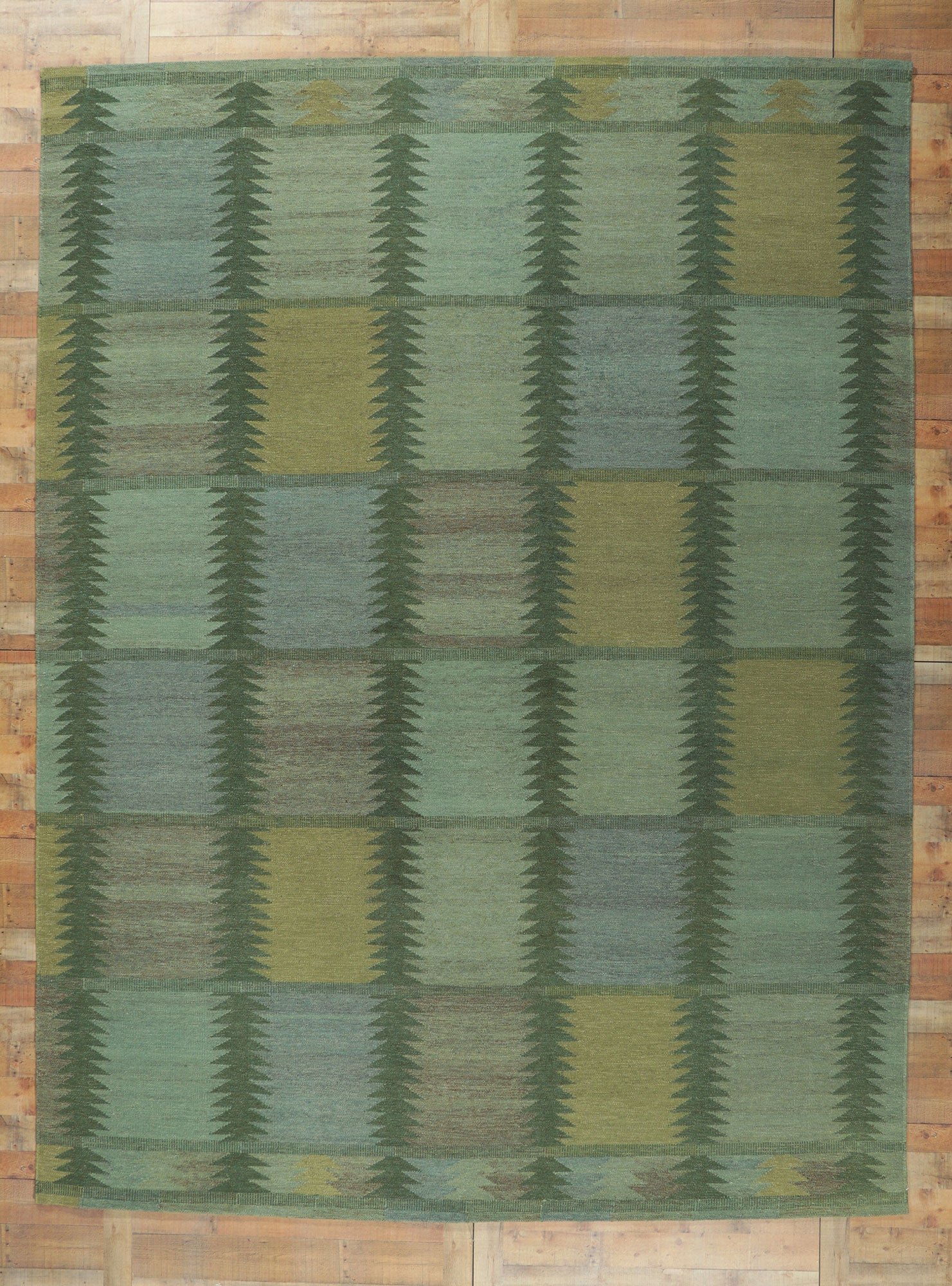 10 x 14 Swedish Inspired Kilim Rug 30798