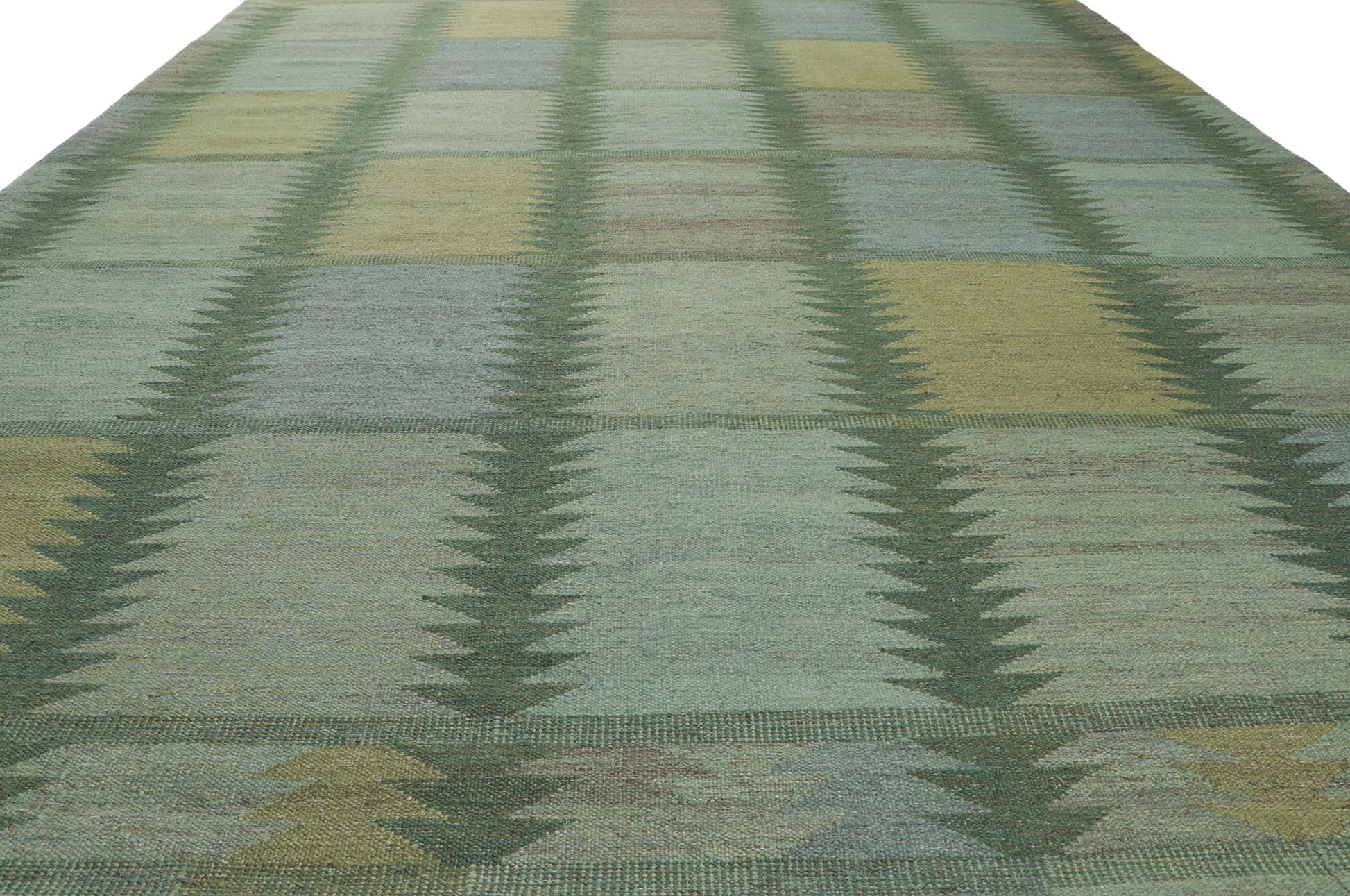 10 x 14 Swedish Inspired Kilim Rug 30798