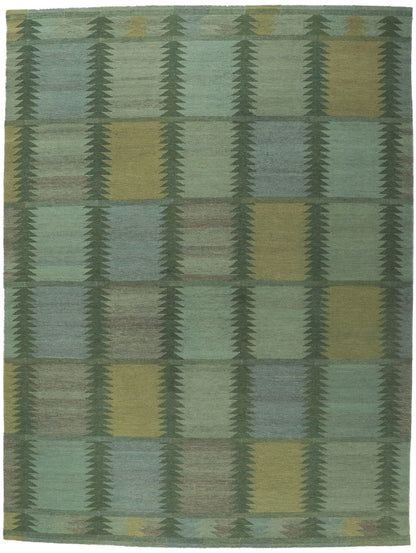 10 x 14 Swedish Inspired Kilim Rug 30798