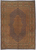 10 x 14 Vintage Persian Kerman Rug 61098