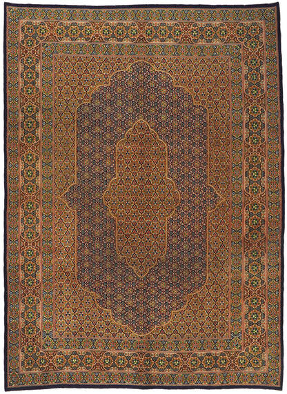 10 x 14 Vintage Persian Kerman Rug 61098