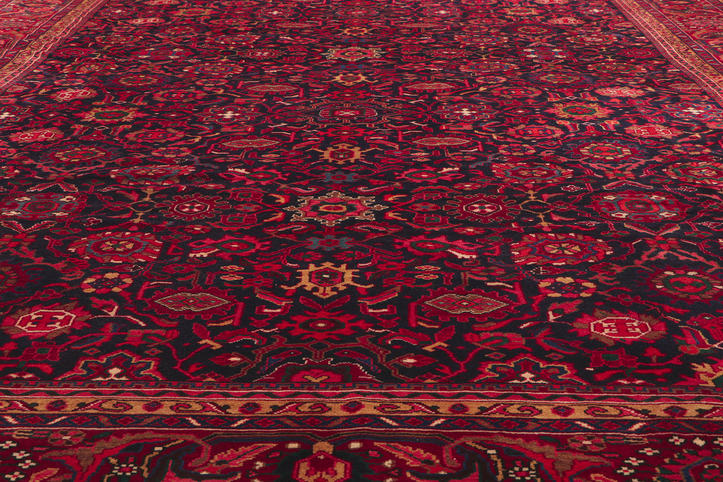10 x 14 Vintage Persian Malayer Rug 61101