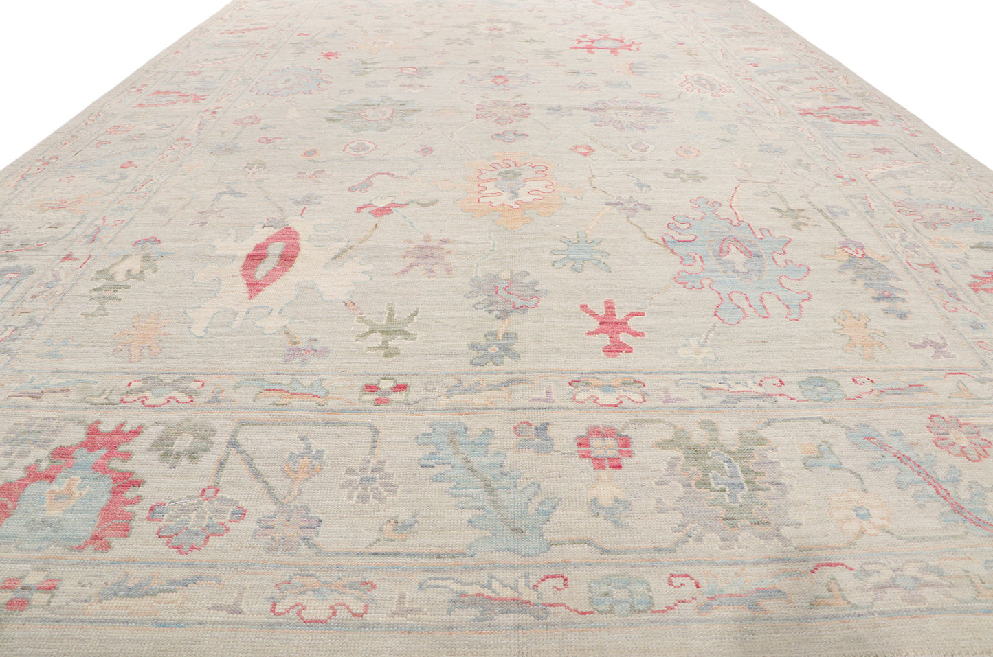 10 x 15 Colorful Oushak Rug 80931