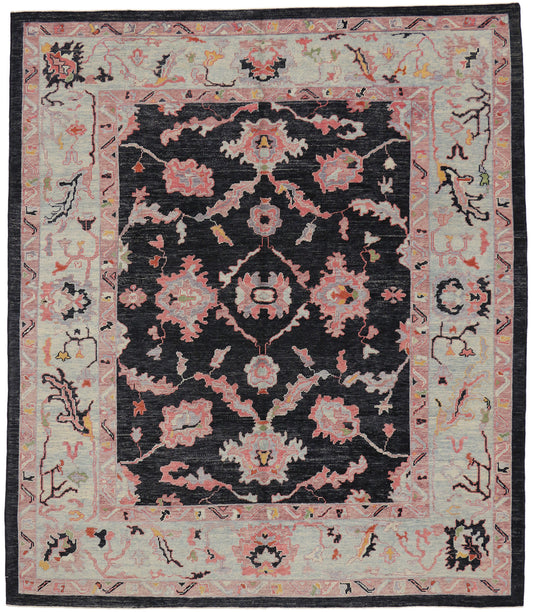 10 x 11 Colorful Turkish Oushak Rug 52375