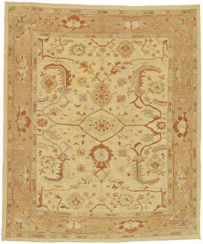 10 x 11 Modern Turkish Oushak Rug 51862