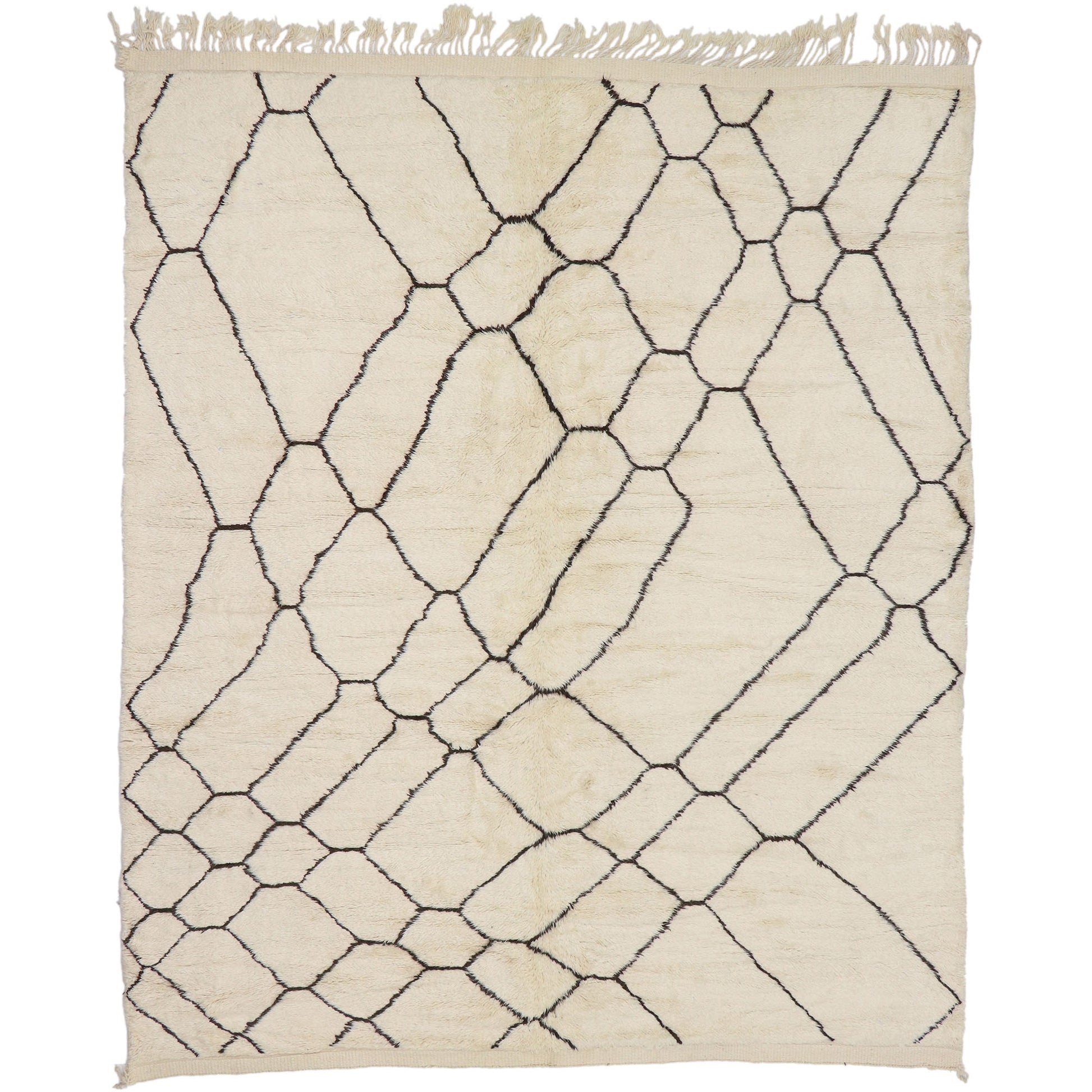 10 x 12 Organic Modern Moroccan Rug 21097