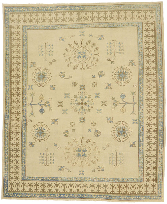 10 x 12 Modern Turkish Oushak Rug 51617