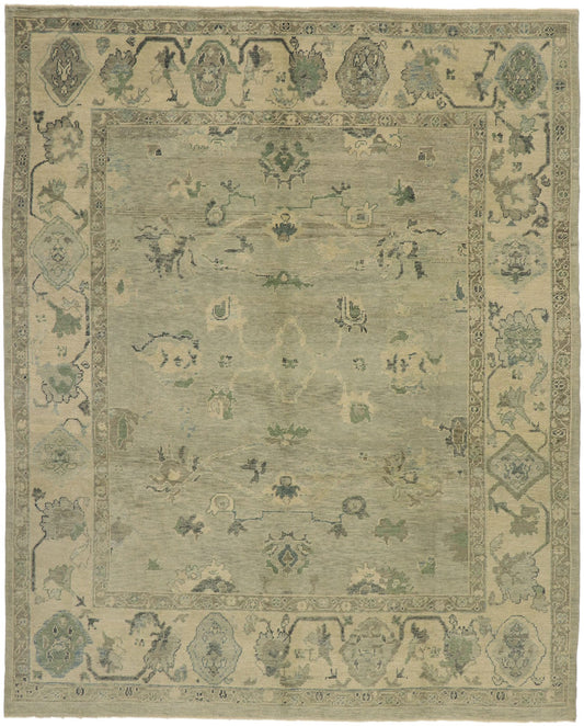 10 x 12 Turkish Oushak Rug 53197
