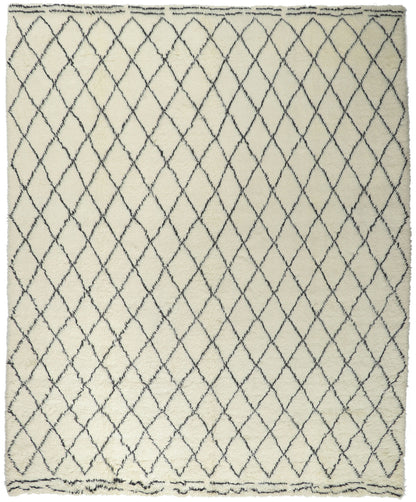 10 x 13 Modern Moroccan Area Rug 30420
