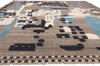 10 x 13 Modern Moroccan High-Low Rug 81007