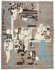 10 x 13 Modern Moroccan High-Low Rug 81007