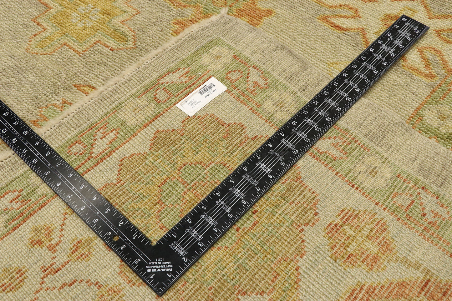 10 x 13 Modern Turkish Oushak Rug 50603