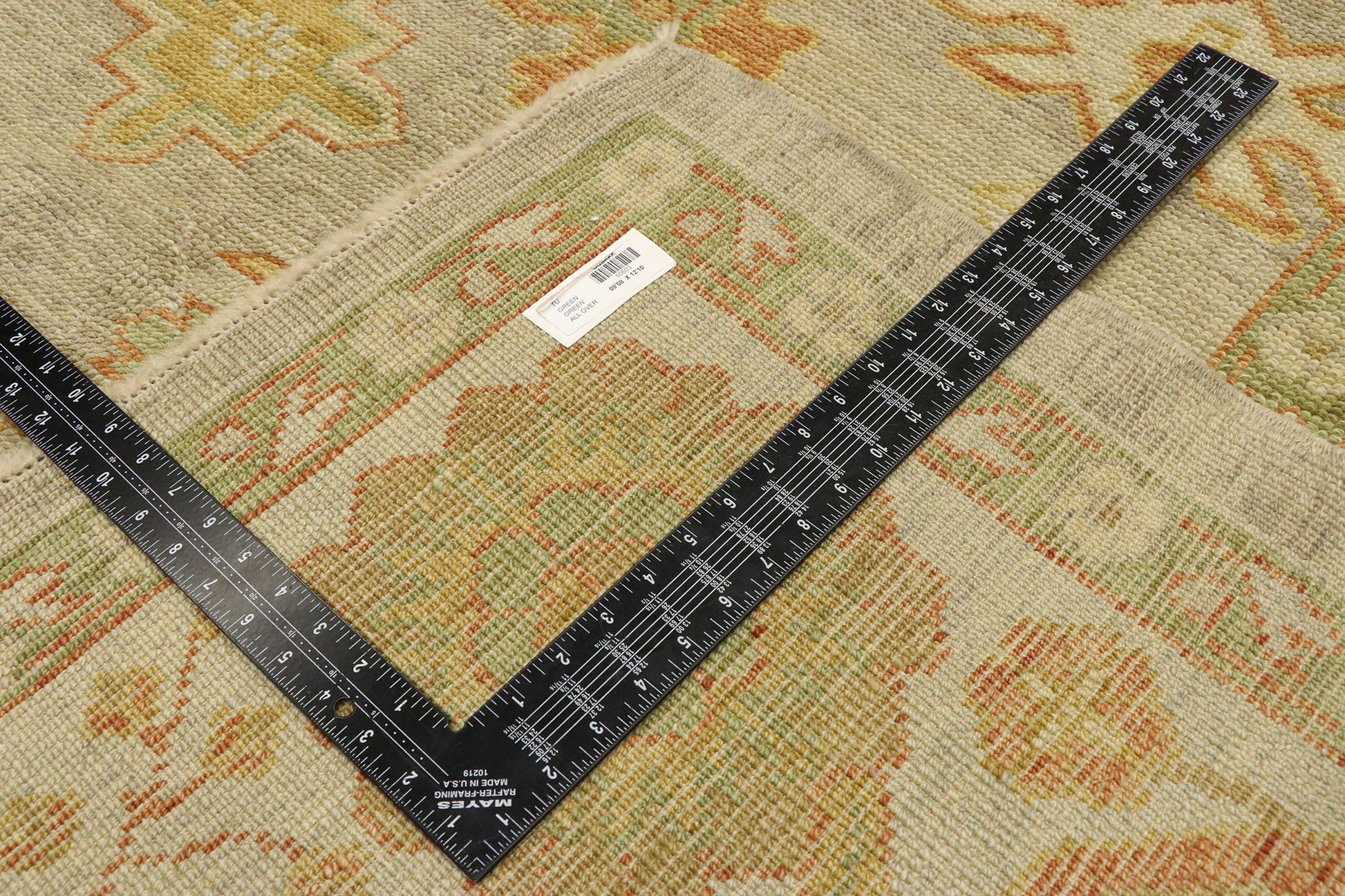 10 x 13 Modern Turkish Oushak Rug 50603