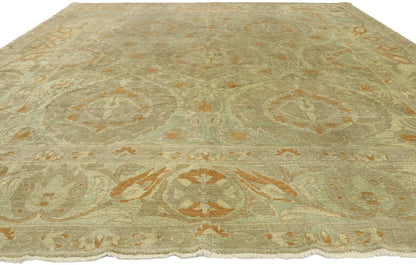 10 x 13 Modern Turkish Oushak Rug 51618