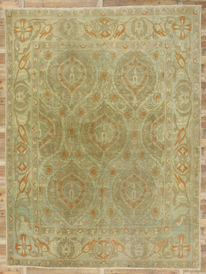 10 x 13 Modern Turkish Oushak Rug 51618