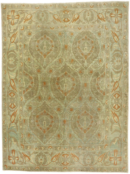 10 x 13 Modern Turkish Oushak Rug 51618