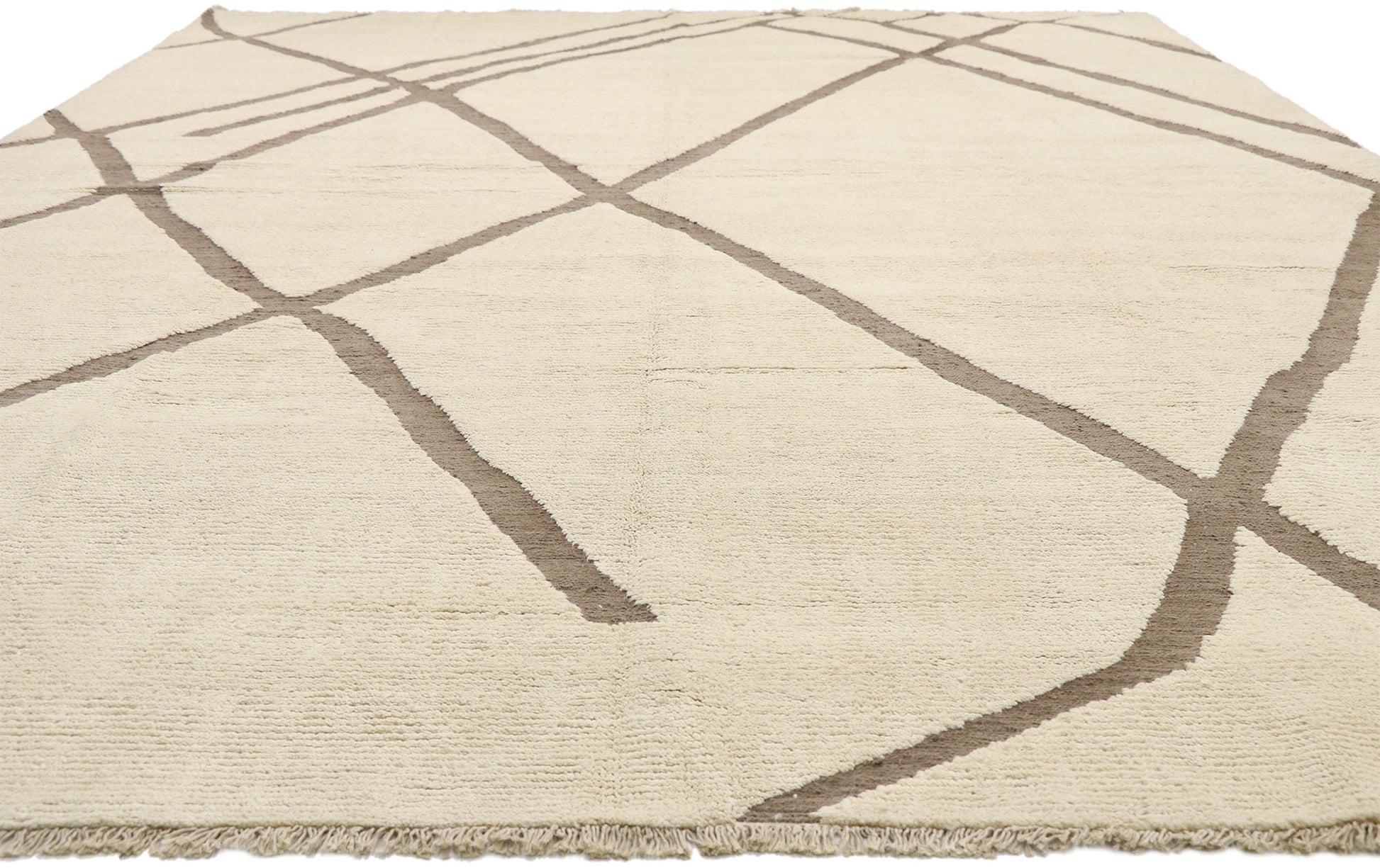 10 x 13 Organic Modern Moroccan Rug 80529