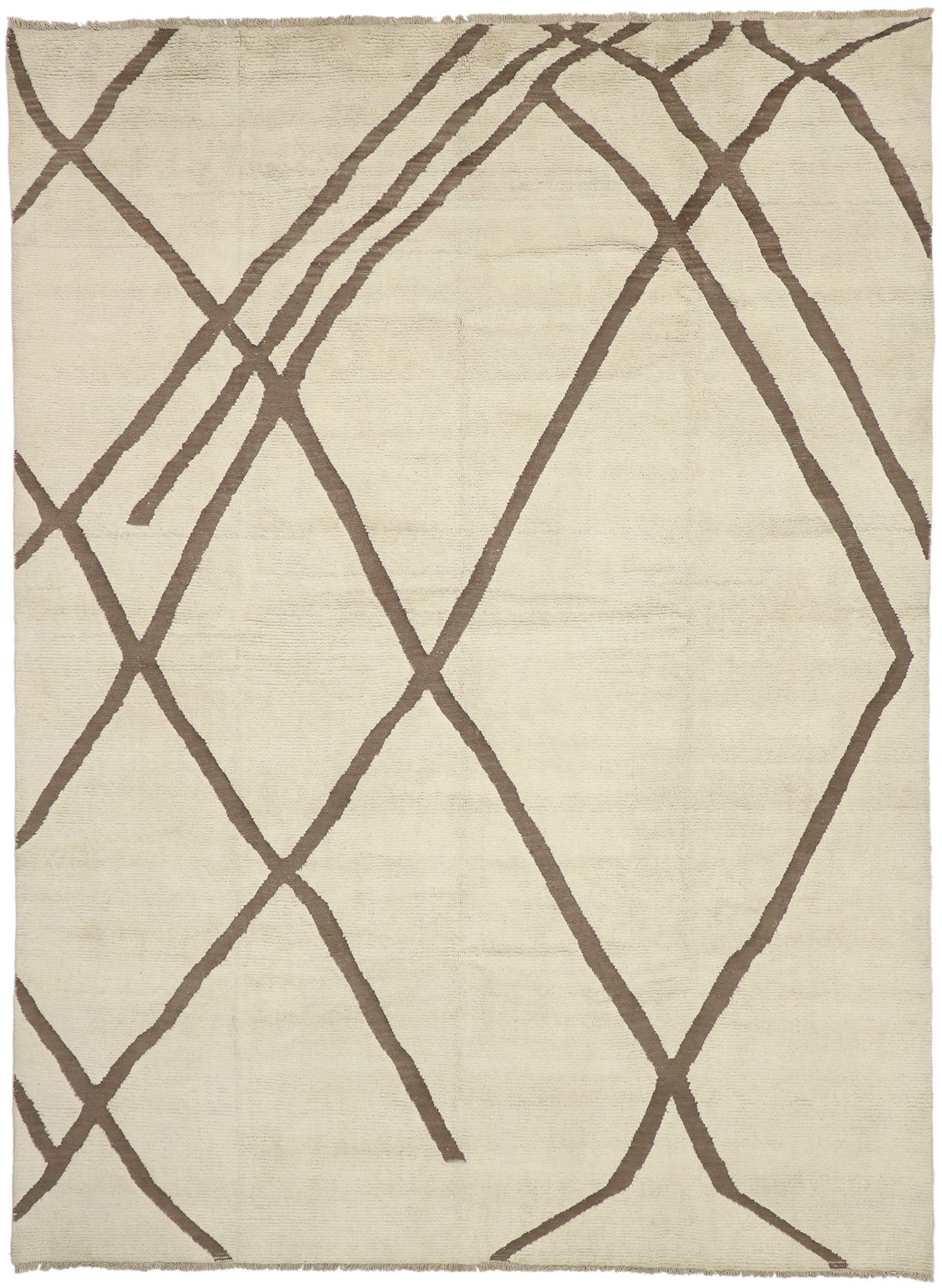 10 x 13 Organic Modern Moroccan Rug 80529
