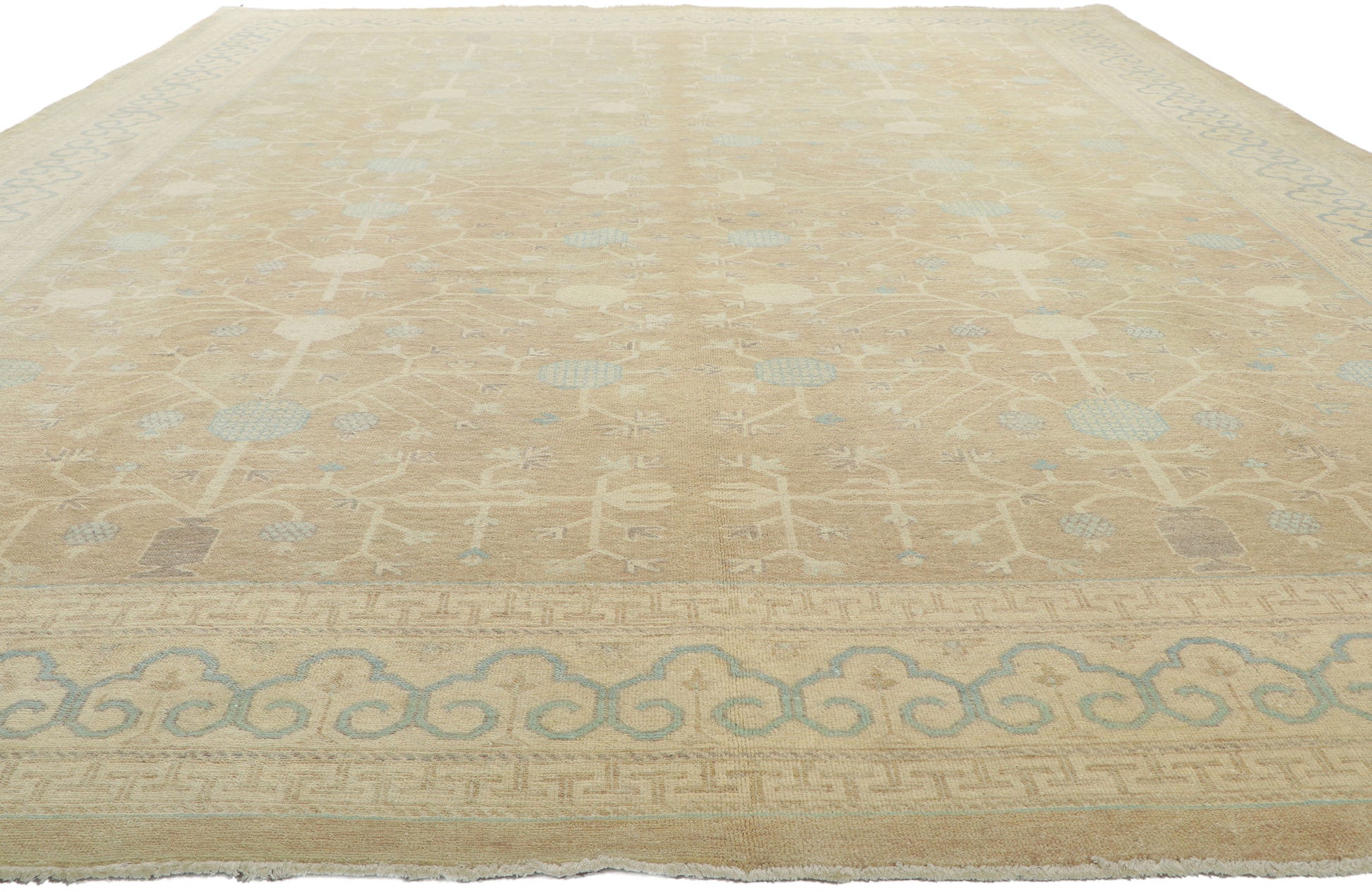 10 x 13 Transitional Khotan Rug 30068