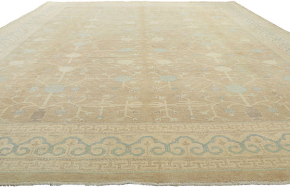 10 x 13 Transitional Khotan Rug 30068