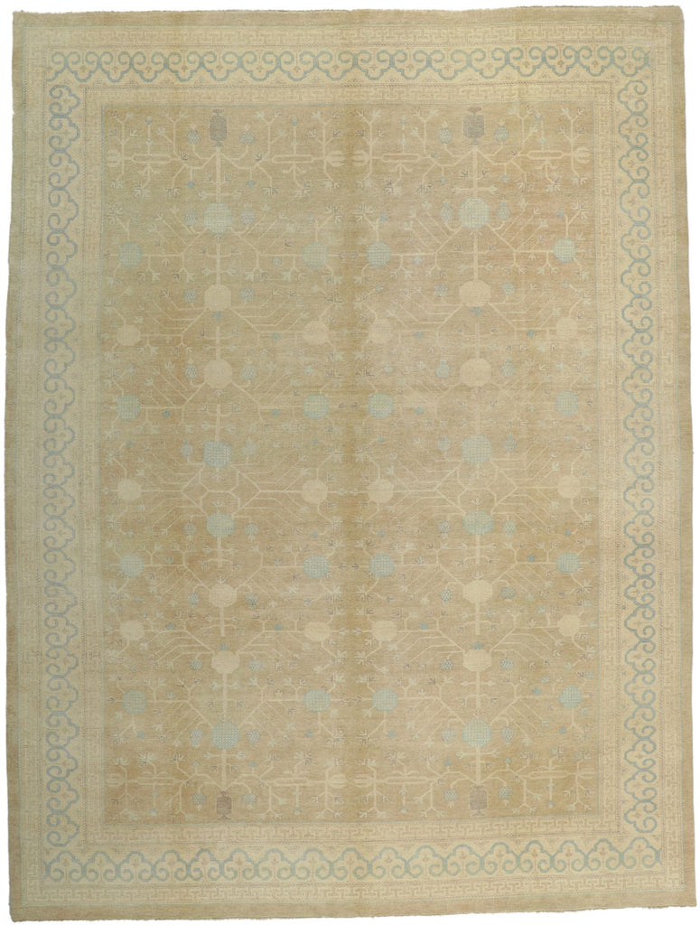 10 x 13 Transitional Khotan Rug 30068
