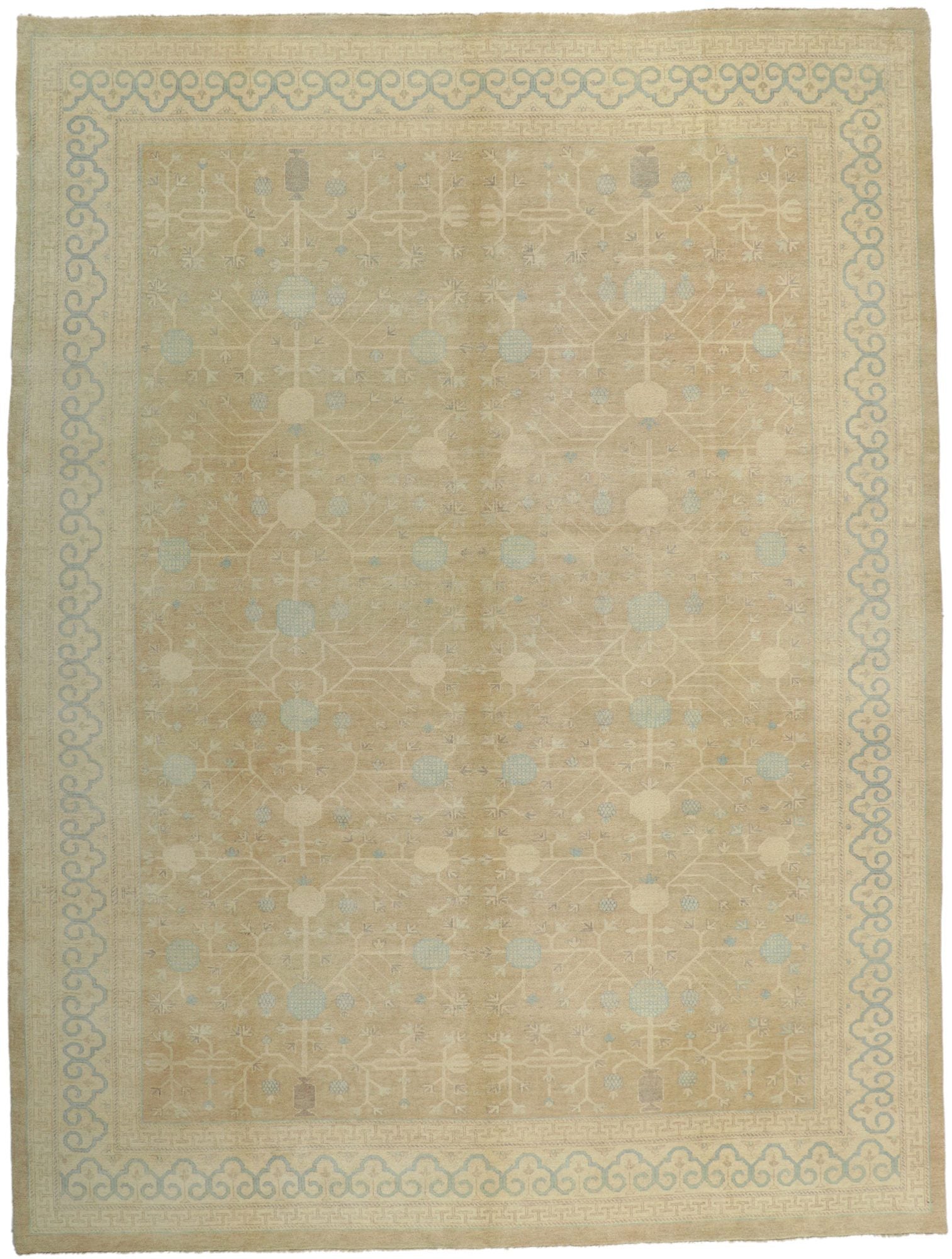 10 x 13 Transitional Khotan Rug 30068